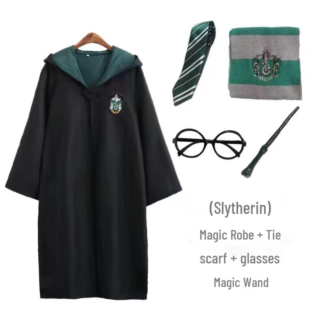 

Гарри Поттер Гриффиндор Детская Косплей Мантия - Набор Школьной Формы Волшебника с Аксессуарами L