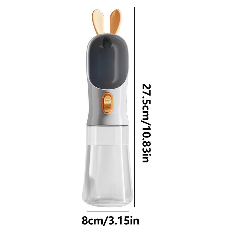 Dog Travel Water Bottle Leak Proof Puppy Drinking Feeder Portable Water Dispenser Food Container Supplies For Hiking Pets