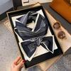Long small silk scarf women's spring and autumn versatile thin and narrow scarf with shirt, foreign style fashion headband, new decorative silk scarf
