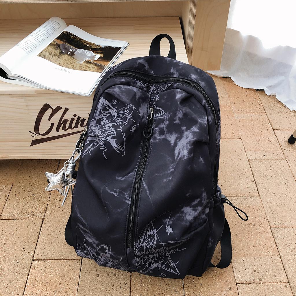 Schoolbag Lightweight Waterproof Nylon Backpack Outdoor Travel Mountaineering Bag Large Capacity Commuter Leisure Backpack Student School Bag