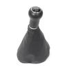 PU Leather 5Speed Gear Shift Knob for Golf MK4 Bora POLO for SEAT CORDOBA INCA IBIZA Gear Shifter Lever Stick Jetta Accessories