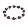 Amethyst Li Fire Nine-Character Pearl Bracelet for Women - 2025 Trendy Style
