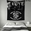 Sons Anarchy Wall Tapestry Tapestry Wallmounted Fashion Print Soft Home Decor Wall Covering Decoration
