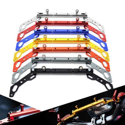 Barre transversale multifonctionnelle renforcée en CNC pour moto, levier d'équilibrage de guidon réglable, support GPS/téléphone pour YAMAHA XMAX 250 300