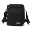 Borsa a tracolla in nylon multi-tasche con tracolla regolabile, borsa a spalla casual resistente per uomo, per viaggi quotidiani