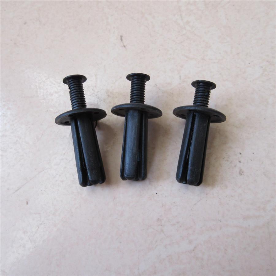 100PCS Car Bumper Leaf Plate Fender Trunk Screw Rivets Set Auto Fastener Clips