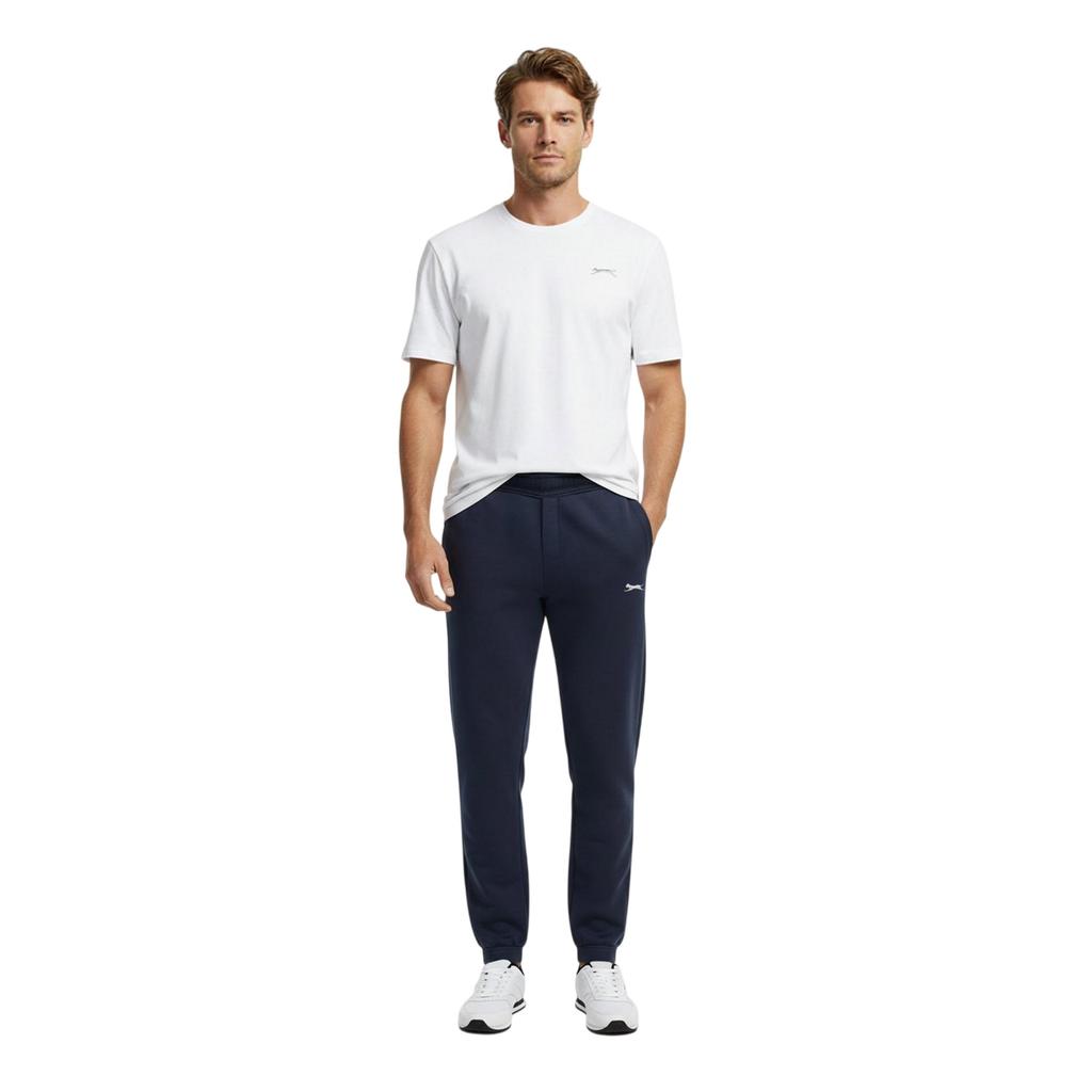 Slazenger Mens Fleece Cuffed Jogging Bottoms