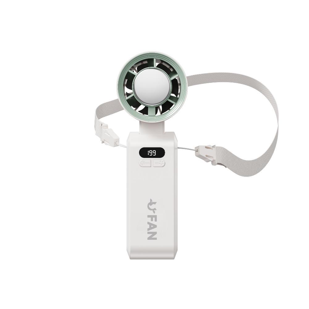 

Светодиодный дисплей Складной настольный вентилятор Полупроводниковое охлаждение Подвесной шейный вентилятор Охлаждающий вентилятор