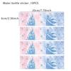 Frozen Cartoon Stitch Water Bottle Self Adhesive Sticker Birthday For