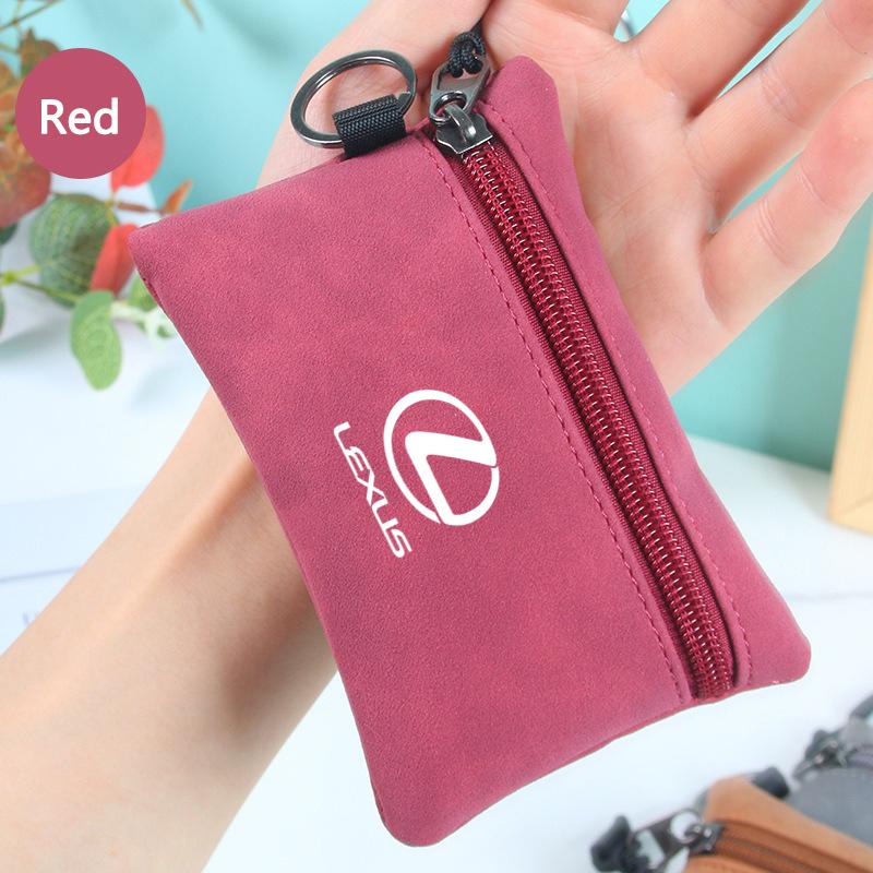 Car Logo Canvas Wallet Zipper Card Coin Bag Women Men For Lexus ES300 RX330 RX300 GS300 IS250 IS200 CT200h IS300 NX RX LX GX GS