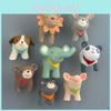 Resin Cartoon Animal Refrigerator Magnets With Strong Magnetic Hold For Decoration And Gift