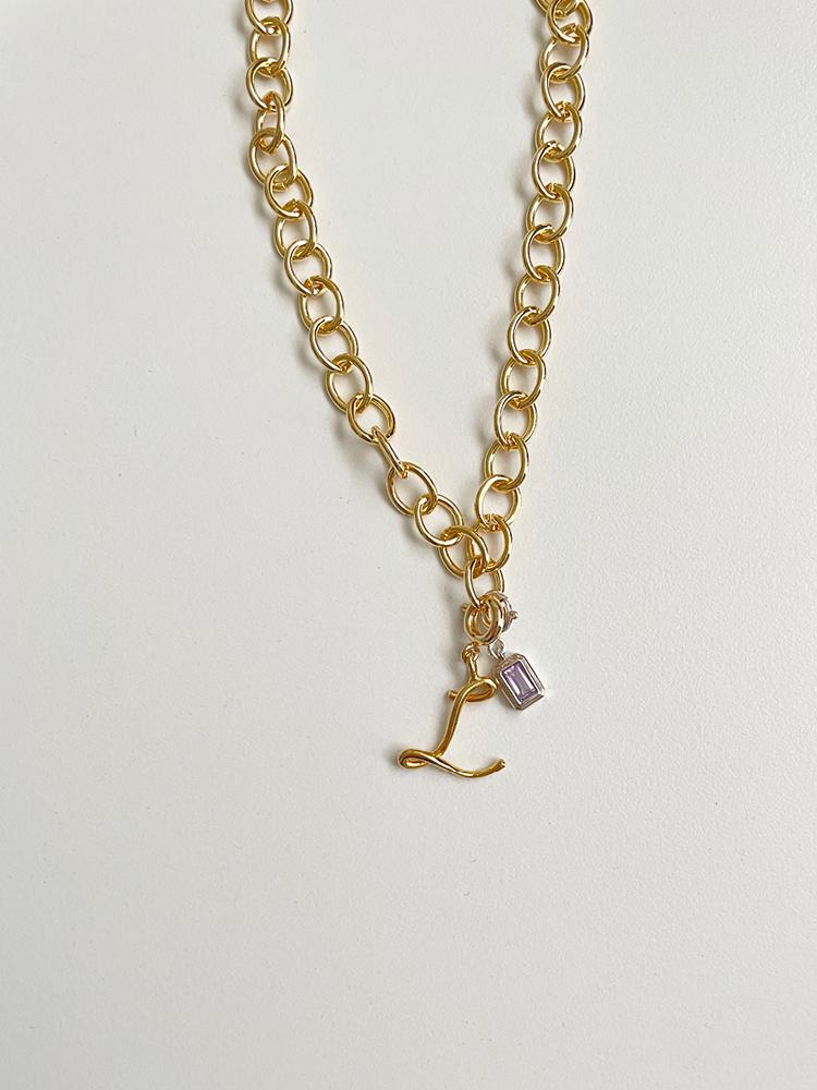 Elyona Initial Pendant Charm
