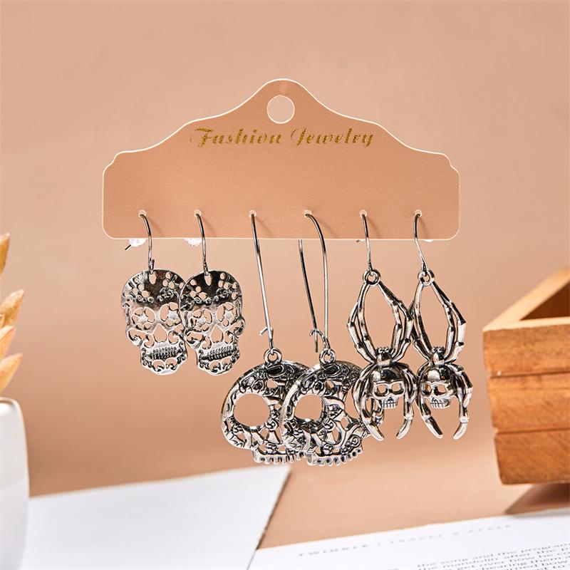 Bohemian Style Tassel & Wing Feather Earrings Set - Ethnic Retro Design