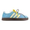 adidas Neo Lightweight Low Top Skateboard Shoes Unisex Yellow Blue HQ1802(Team116-ad)