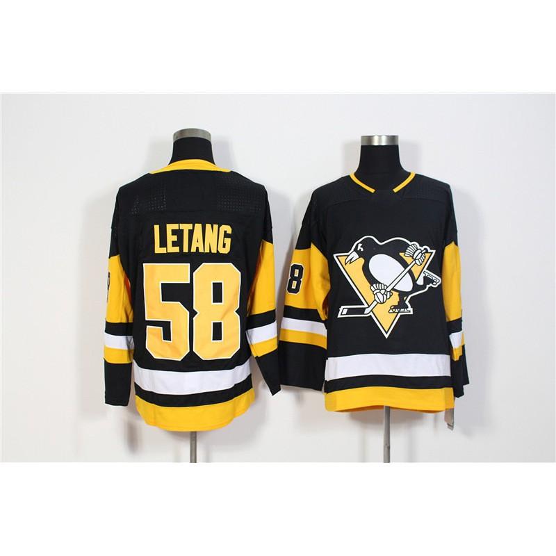 Pittsburgh Penguins NHL Eishockey Trikot für Erwachsene Fanartikel Premium-Mischung Eis-Uniform
