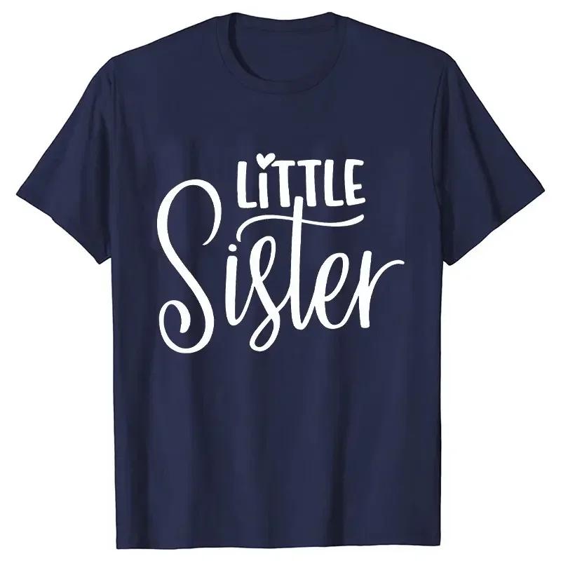 Kurzarm Mode Damen T-Shirt Große Mittlere Schwester Passende T-Shirts Damen Lässiges Oberteil T-Shirts Cartoon Grafik T-Shirts