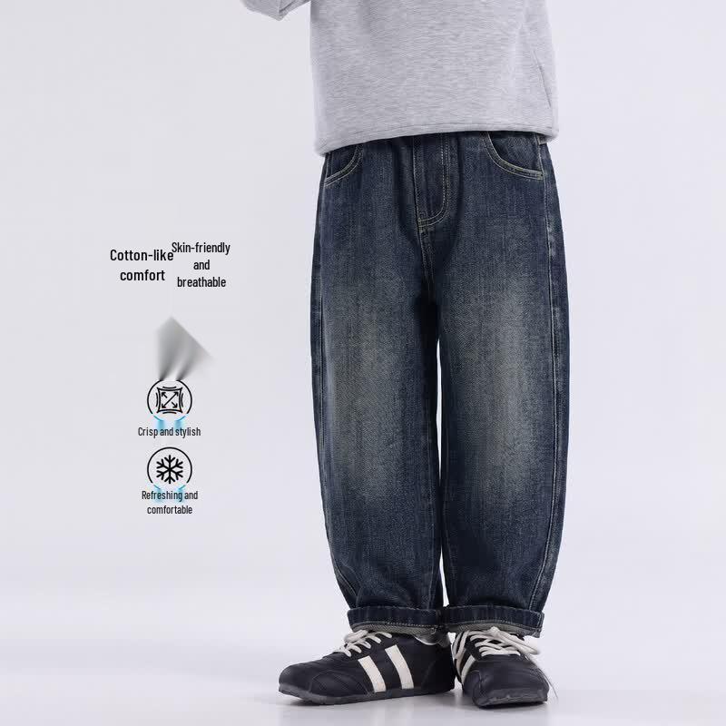 Boys' Straight Leg Denim Jeans
