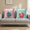 Hand Drawn Flowers Cushion Cover Multi-Scene Pillow Cover for Home & Car - Reversible, Soft & Durable for Daily Use