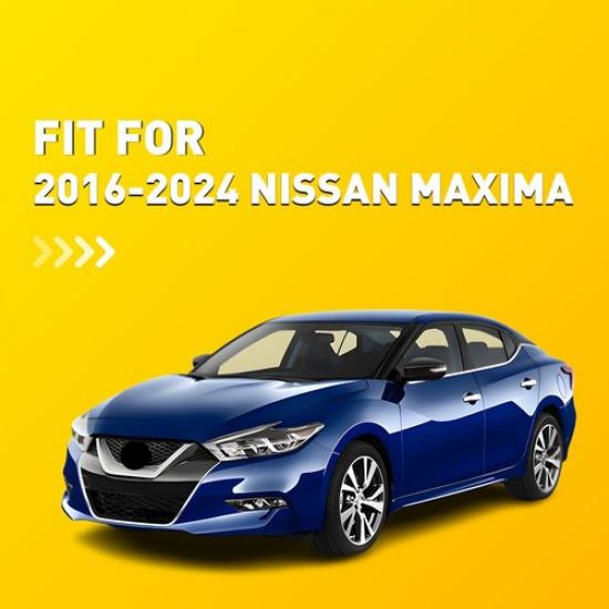 Console Lid Leather Armrest Protect Cover Pad For 2009-2024 Nissan Maxima EOOH