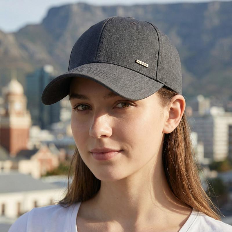 Cappellino da Baseball da Uomo con Visiera Estesa Protezione Solare Cappello da Sole da Esterno Regolabile Estivo Casual