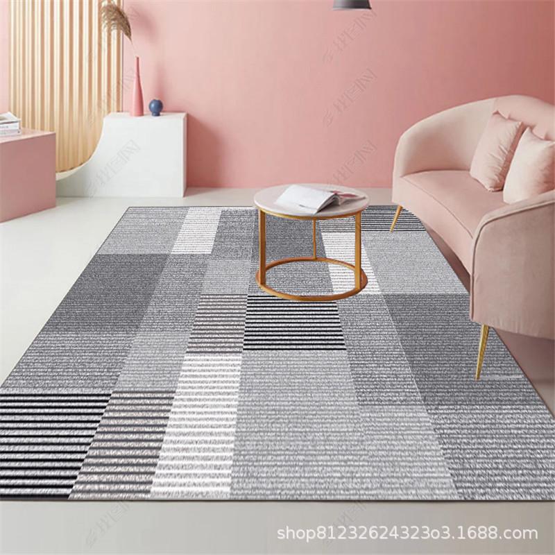 Nordic Geometric Pattern Carpet for Living Room and Bedroom