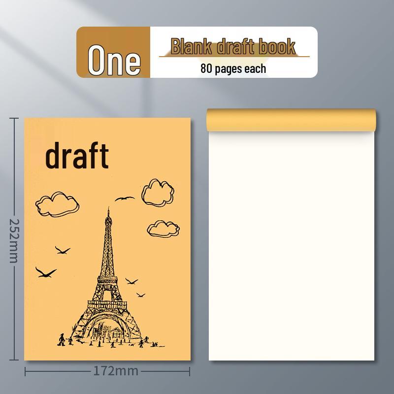 Partitioned Math Scratchpad for Students: Ideal for Elementary, Junior High, and High School Exam Prep and Drafts.