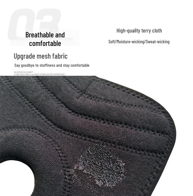 Unisex Multi-Sport Knee Pads for Hiking, Running, Cycling, Basketball & Badminton - All Seasons