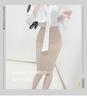 Korean High Waist Back-Slit Bodycon Midi Skirt
