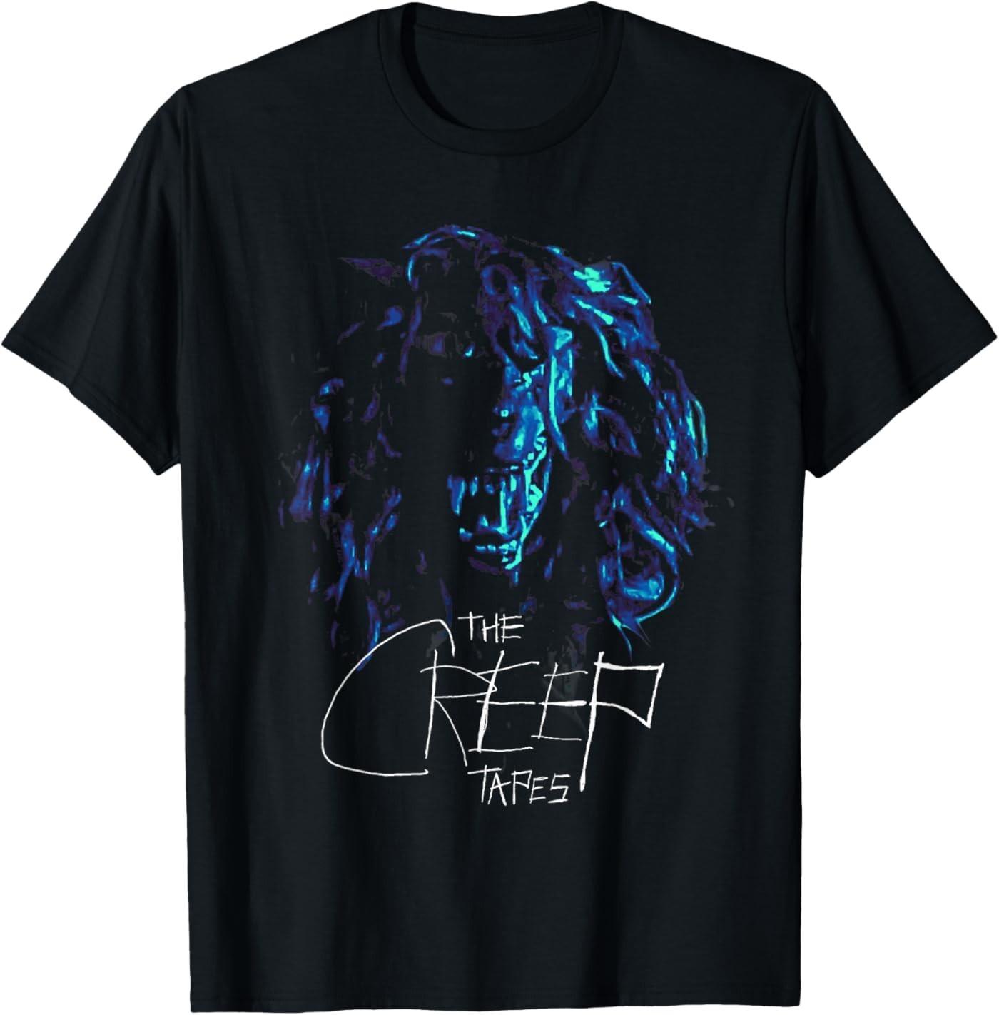 The Creep Tapes Wolf Mask Unisex T-Shirt S разноцветный