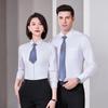 Teluoman Unisex Wrinkle-Free Bamboo Fiber Stretch Long Sleeve Formal Shirt