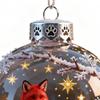 Ball Christmas Ornaments 3D Animal Ball Seasonal Decoration Home Decor Festive Ornaments for Wall Study Office Wreath Mantel