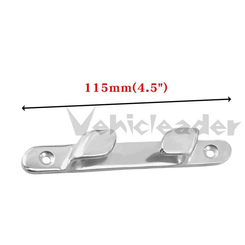 

2 шт. 4,5/6-дюймовые швартовные утки из нержавеющей стали 316, швартовный канат, утка, клюз, направляющая