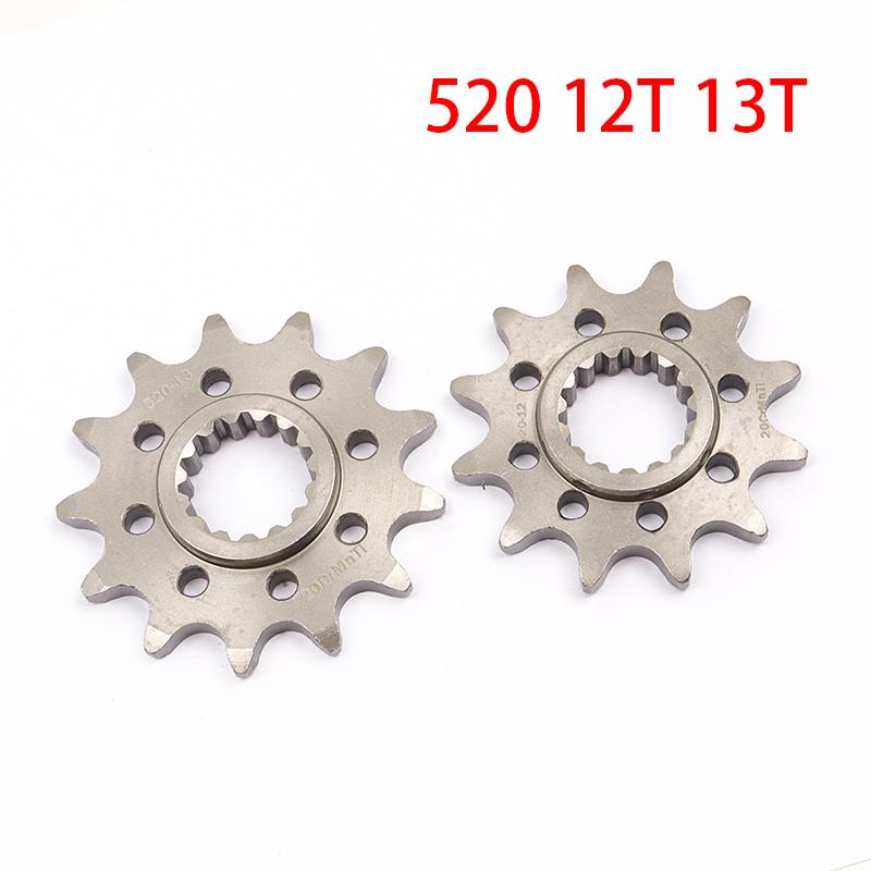 Motorcycle 12T 13T Front Sprocket Chain Gear For KTM SX EXC SXF XCF EXCF XCW SMR For HUSQVARNA FC FE FX 07-19 Small Chainring