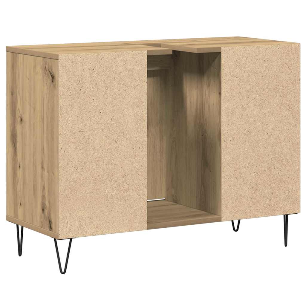 Bathroom Cabinet Artisan Oak 80 x 33 x 60 cm Particleboard