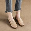 British Style Woman Thick Low Heels Oxfords Round Toe Flats Loafers Femmes Sneakers All Match Creepers Ladies Platform Bullock