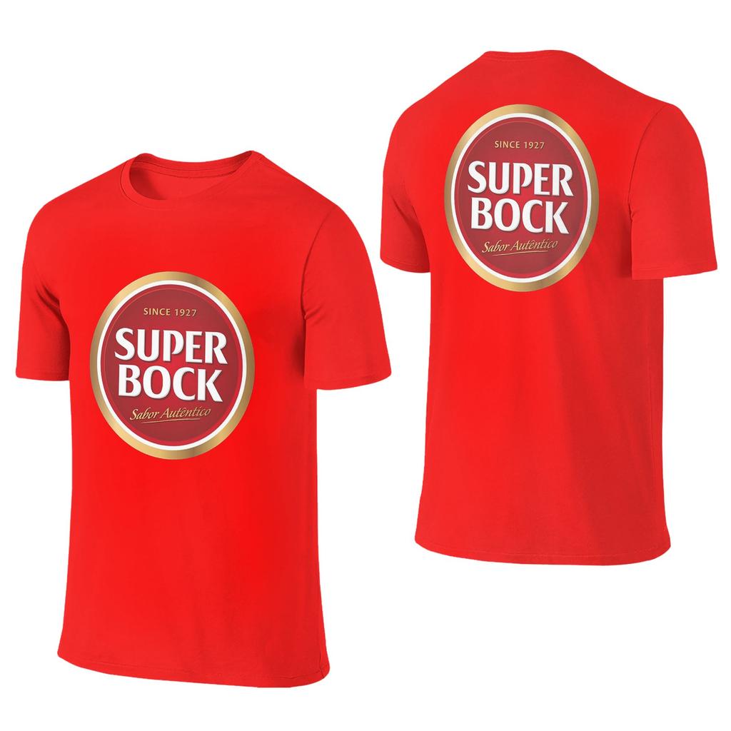 100% Cotone Super Bock Dal 1927 Maglietta Unisex a Maniche Corte Maglietta Unisex Girocollo Magliette Estive Top S6xl