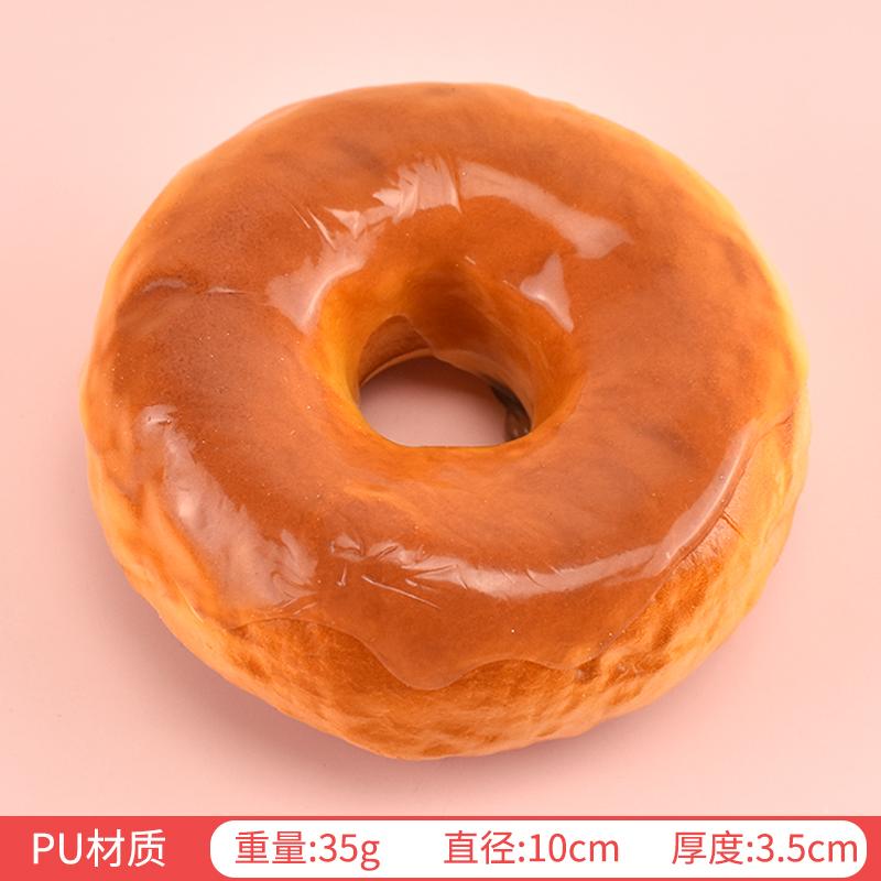 10cm Simulation Donuts Bread Stress Relief Fake Bread Cake Home Decor Display Wedding Sweet Decortions Photography Props 1Pc
