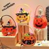 New Non-woven Fabric Halloween Candy Bag Hand-held Navidad Sugar Bag Party Decor Kids Favor Handbag Haloween