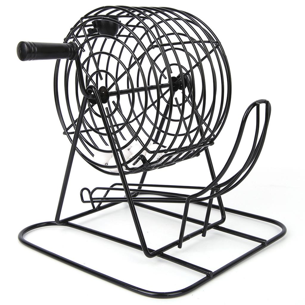 Traditional Wine Set Bingo Game Lucky Ball Bar Party Lottery Machine Family Group Entertainment