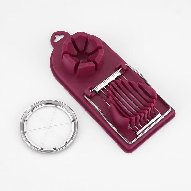 Ruhan Dual-Function Plastic Egg Slicer