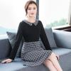 2023 Fall/Winter Slimming Waist Dress for Plus Size Women