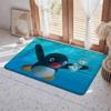 Animal P Penguin Floor Mat Eco  Flannel Doormat Non Slip Odorless Indoor Floor Rug Soft Short Plush Home Mat