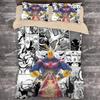Anime Duvet Cover Pillowcase My Hero A-Academia Bedding Set Boys children Bedroom dormitory Single Double Large Size Gifts