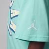 Jordan Kids  Varsity Jumpman Crew Neck Letter Print Pullover Short Sleeve T-Shirt Kids Tops Rising-Green FV2530-323