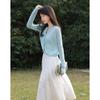 Women's Chic Sheer Detail Knit Top
