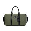 Presbyopia Checkerboard Fabric Large Capacity Trapeze Single Shoulder Fitness Bag Travel Bag Student Bag