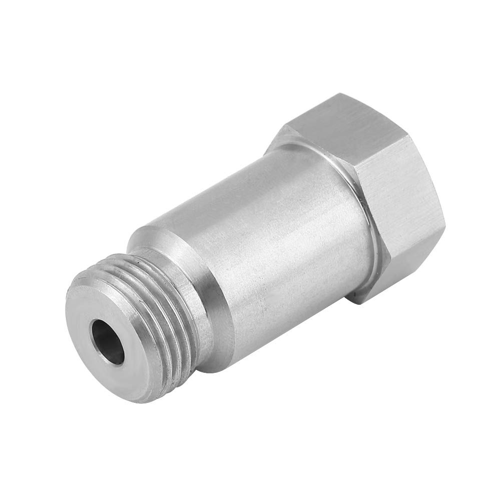 Keenso 2pcs O2 Oxygen Sensor M18X1.5 Spacer Sensor Exhaust System Adapter 45mm M18*1.5