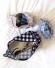 Kind Bag London Zero Waste Pouch 3-Set Gingham Pattern
