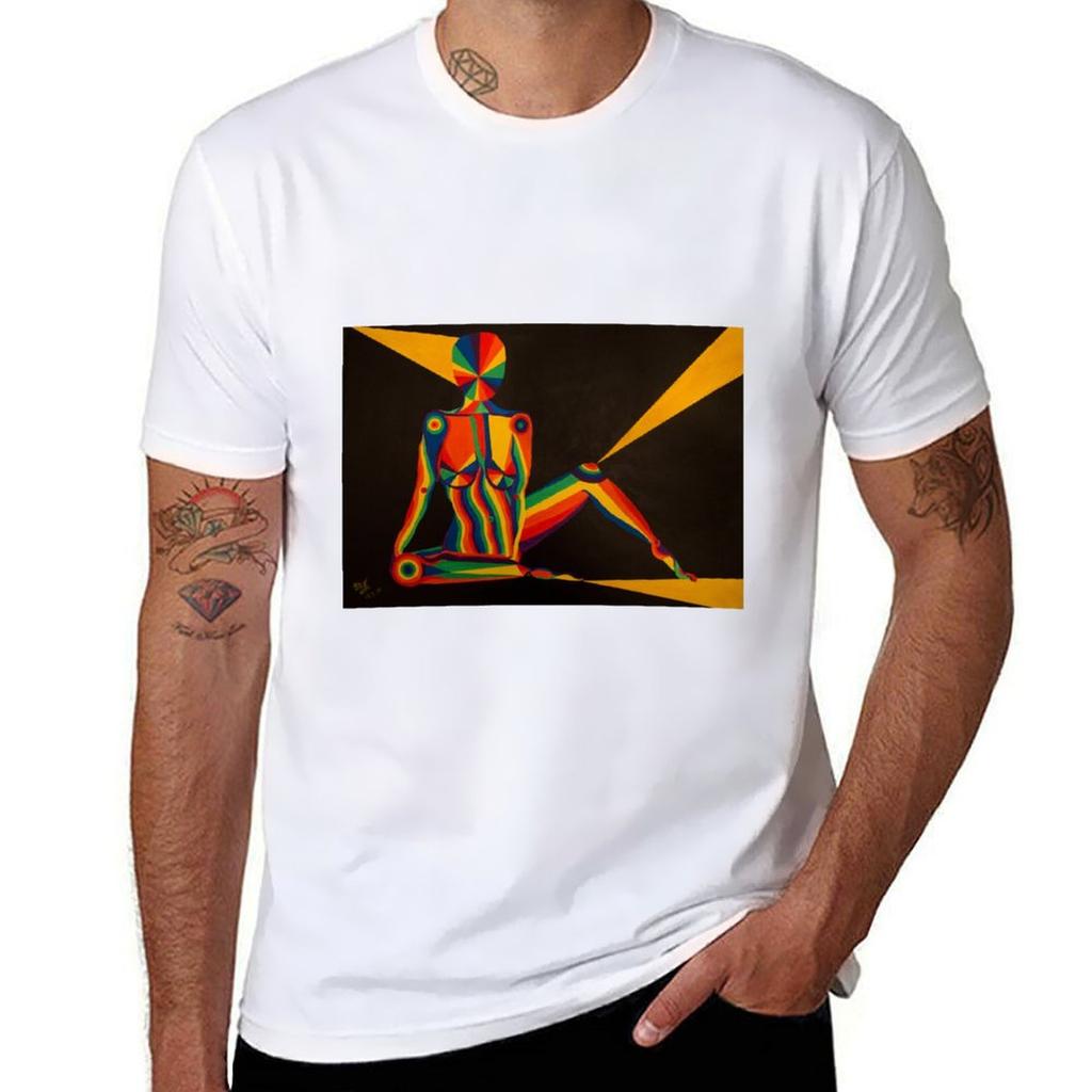She Is A Prism Tshirt Retro Style Print Casual Top