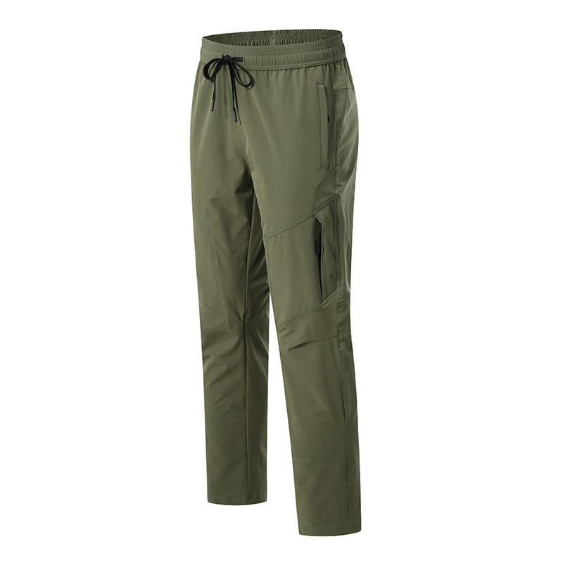 New Sports Trousers Men's Solid Color Simple Casual Pants Outdoor Running Quick-drying Pants